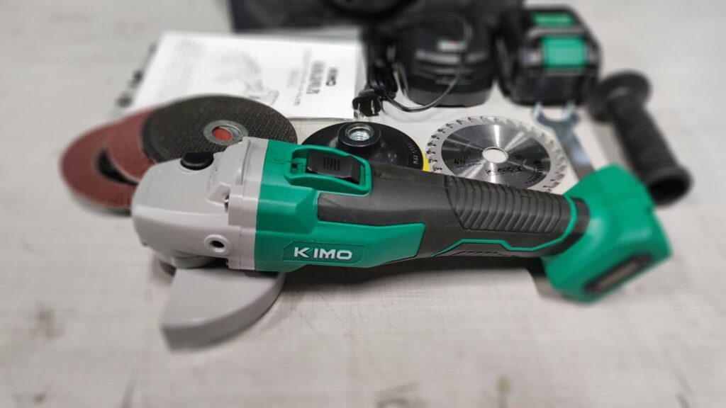 おすすめ工具】KIMO ディスクグラインダー 20V - バッテリー・充電器・砥石がセットでお得！- ヒゲオミのDIY